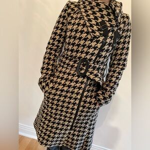 Women's houndstooth coat by Soïa & Kyo